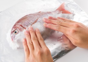 鯛の塩かま焼き04