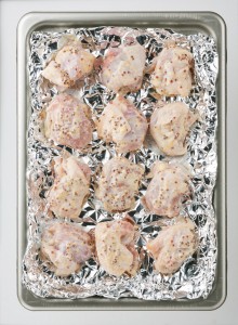 鶏肉マスタードプレート