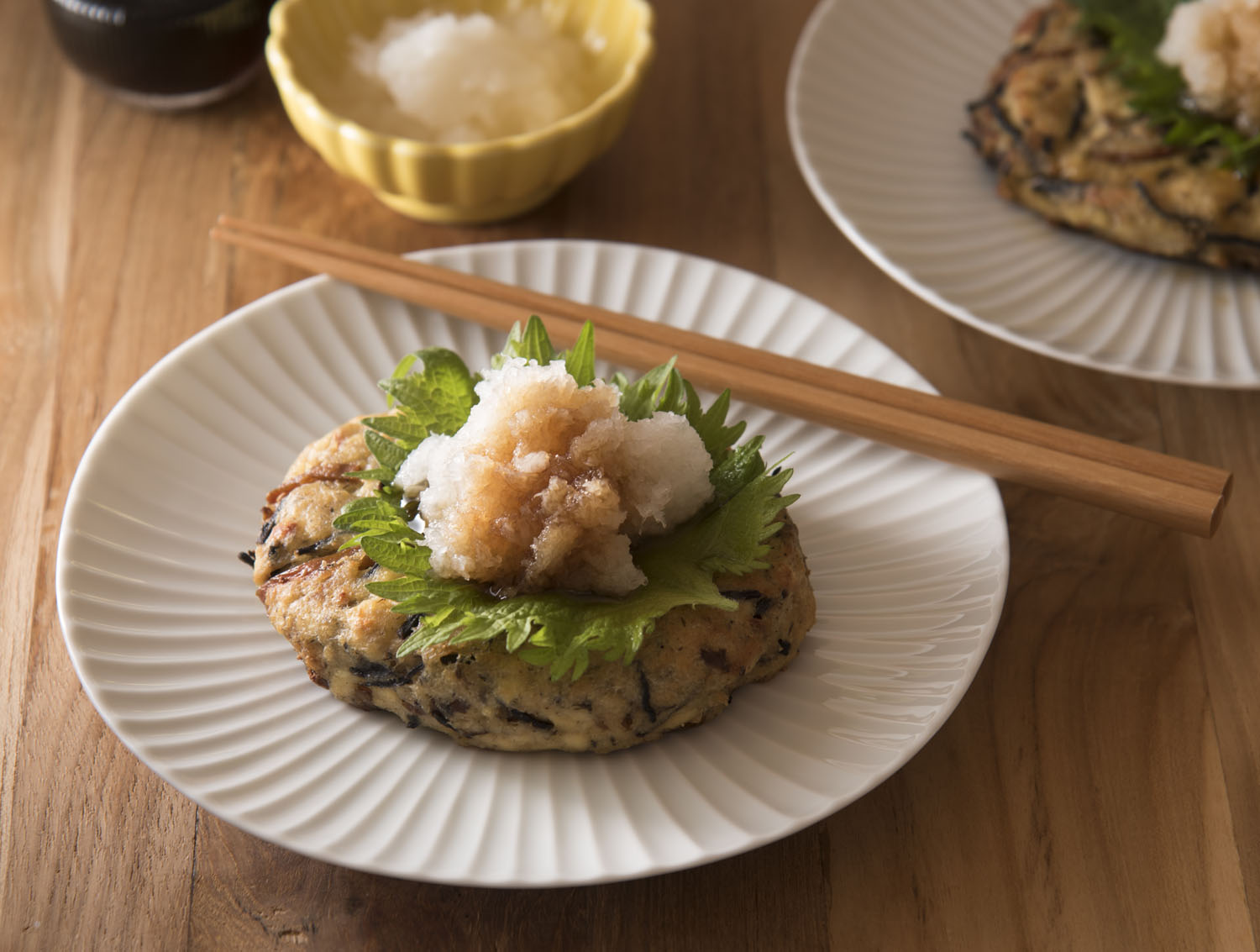 豆腐 ひじき ハンバーグ